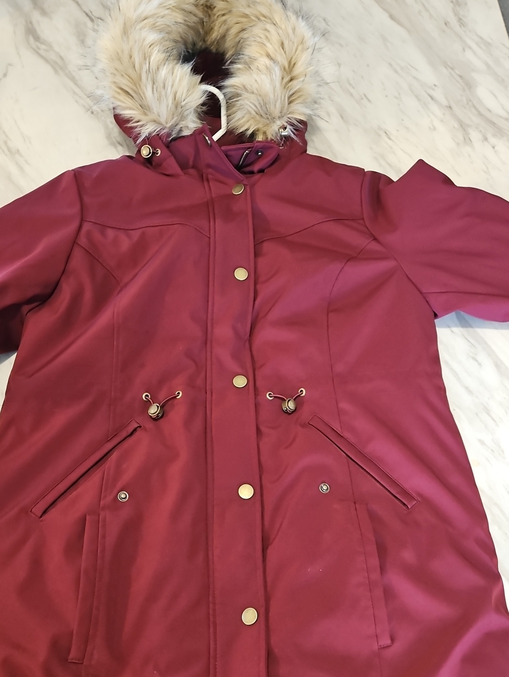 Time And Tru Winter Coat Thigh Length